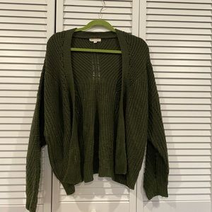 pacsun knit cardigan